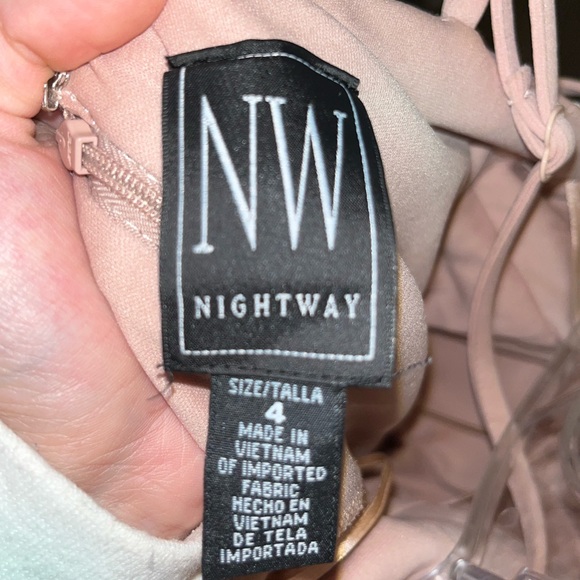 Night Way Bridesmaid Dress - Picture 6 of 6